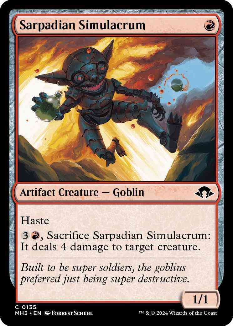 Sarpadian Simulacrum [135] [Modern Horizons 3] [Non-Foil]