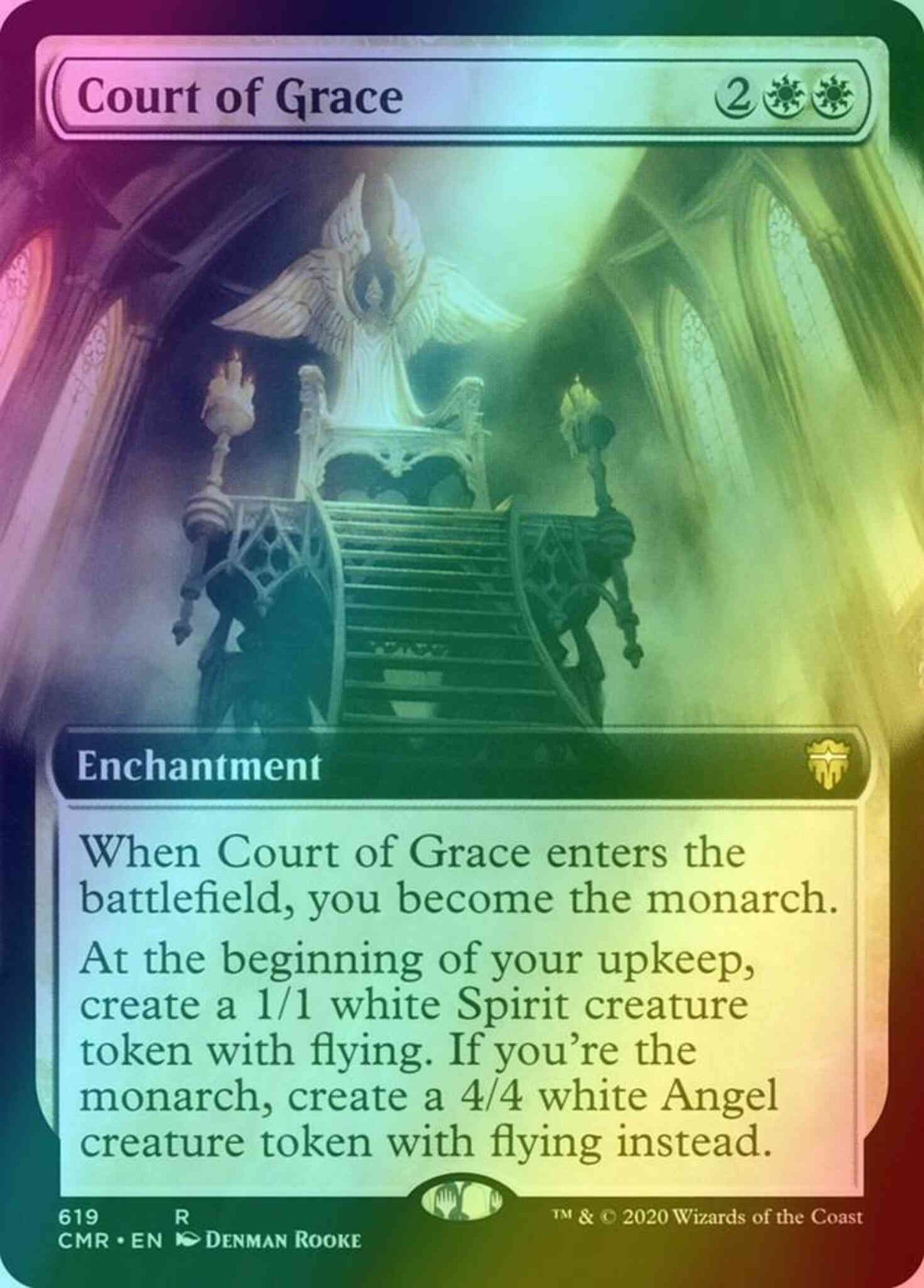 Court of Grace [619] [Extended Art] [Commander Legends] [Foil]