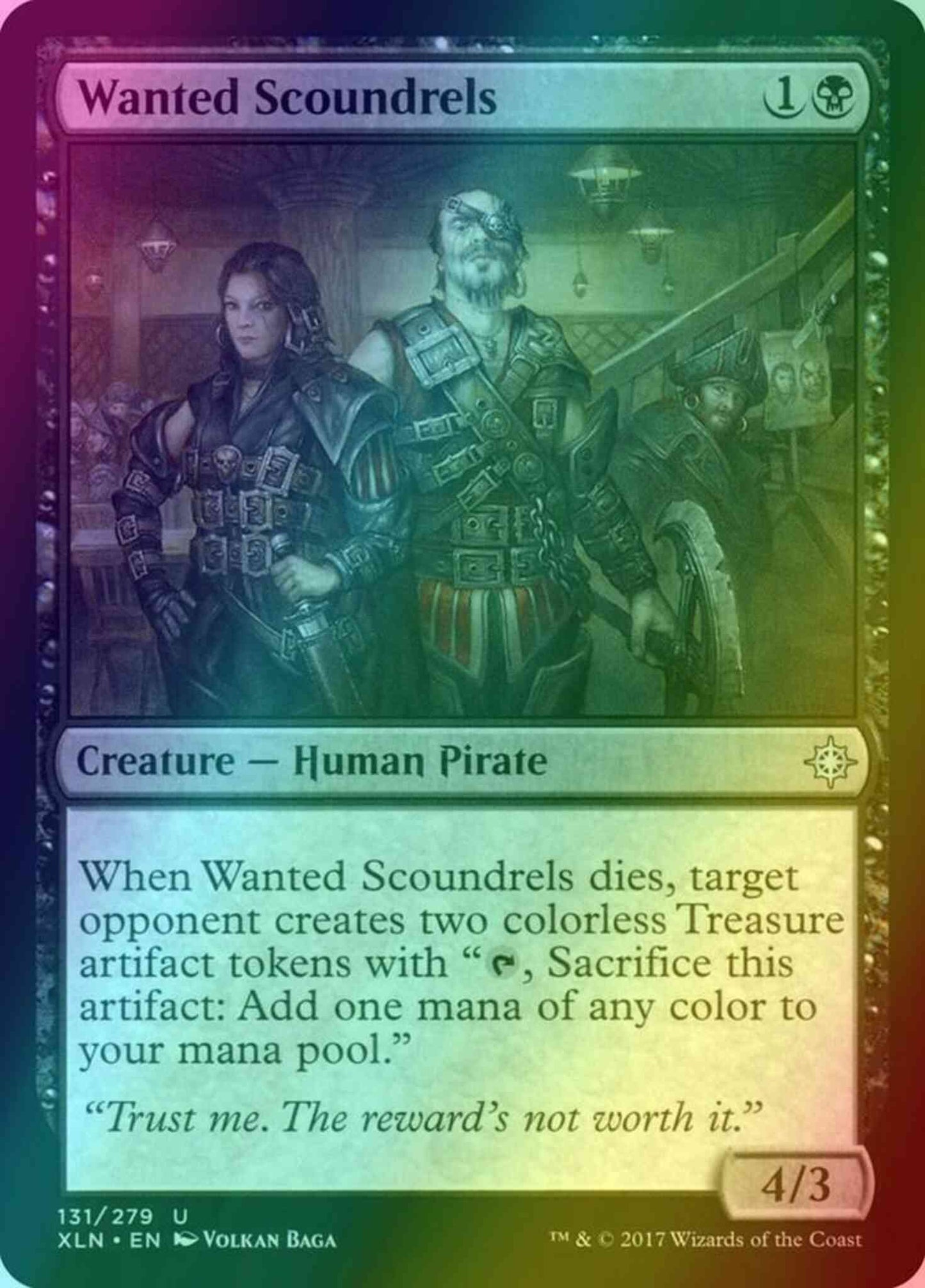 Wanted Scoundrels [131] [Ixalan] [Foil]