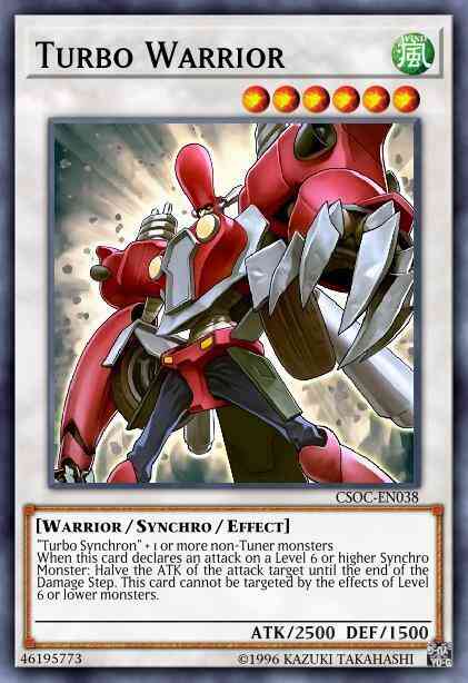Turbo Warrior - CSOC-EN038 - Ultra Rare - 1st Edition