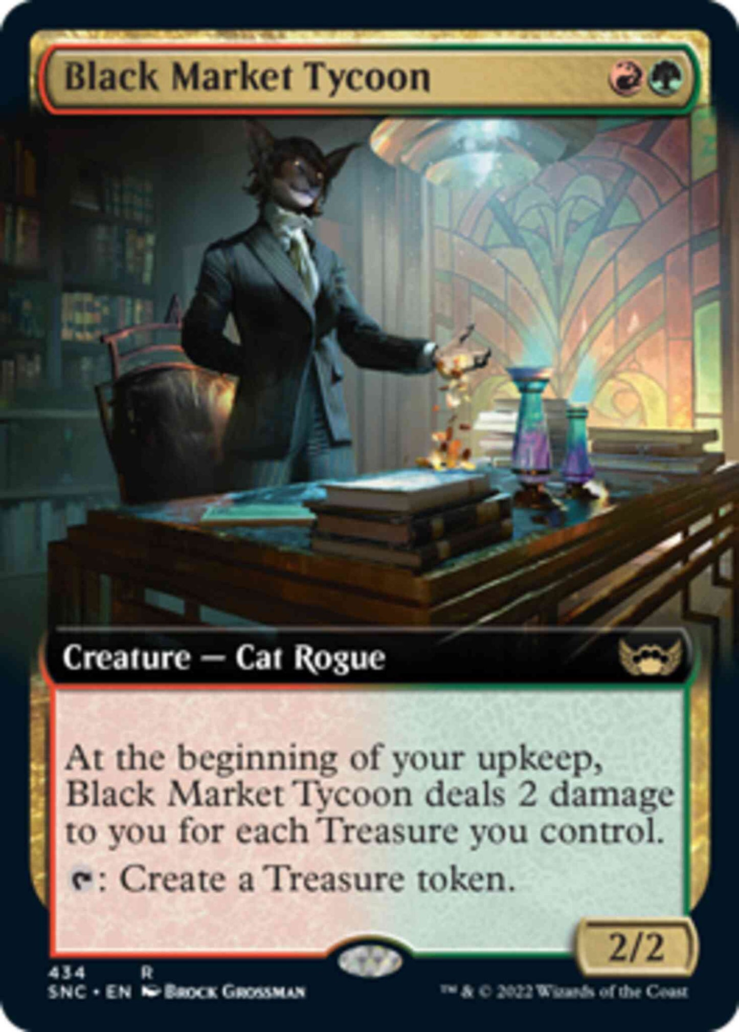 Black Market Tycoon [434] [Extended Art] [Streets of New Capenna] [Non-Foil]