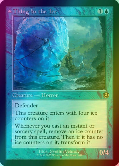 Thing in the Ice // Awoken Horror [460] [Retro Frame] [Innistrad Remastered] [Foil]