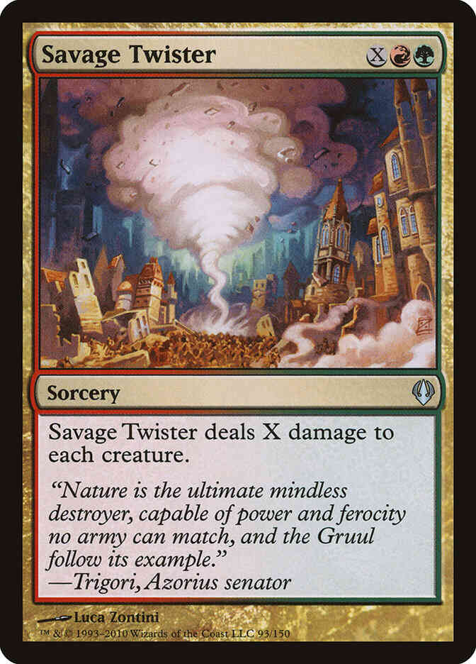 Savage Twister [93] [Archenemy 2010] [Non-Foil]