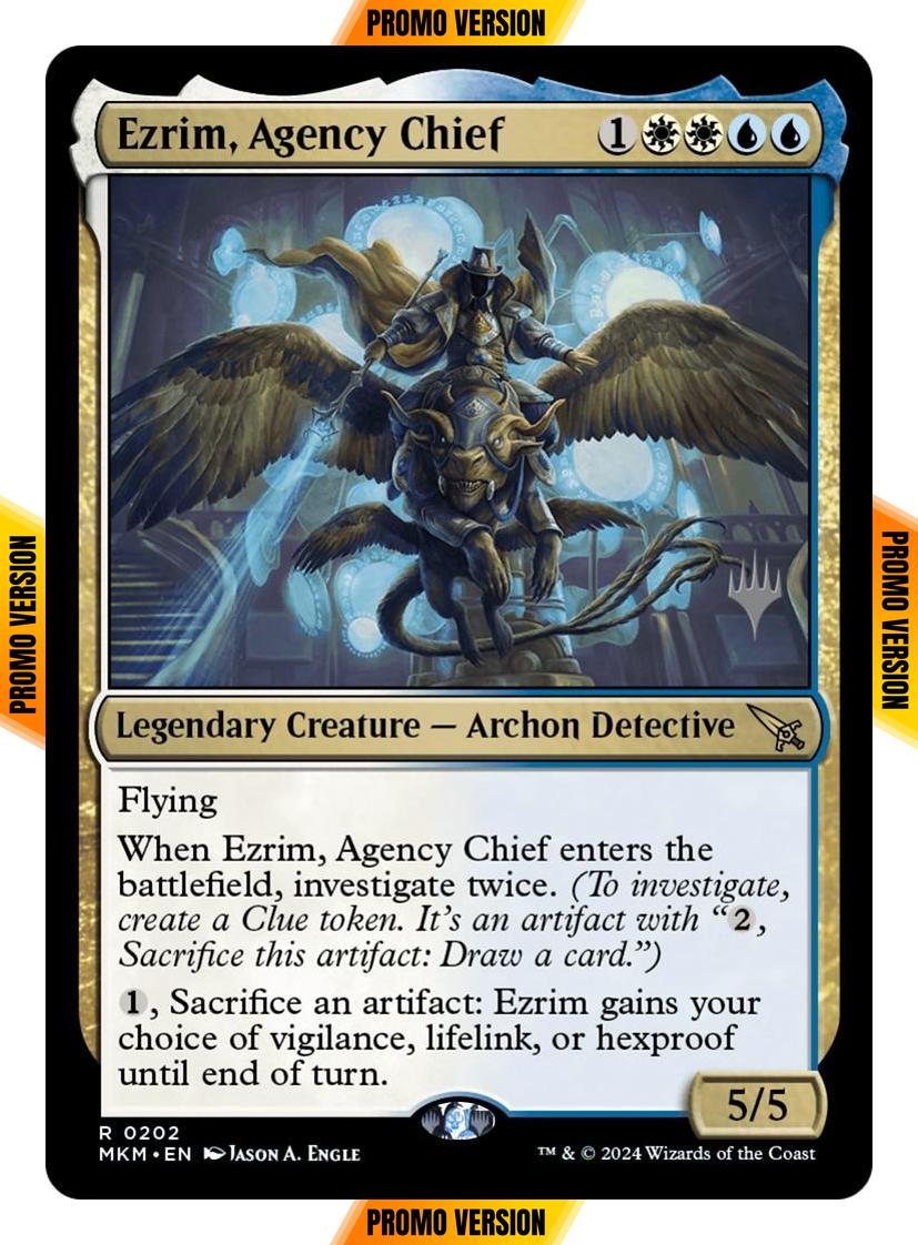 Ezrim, Agency Chief [202p] [Promo Pack] [Murders at Karlov Manor: Promos] [Non-Foil]