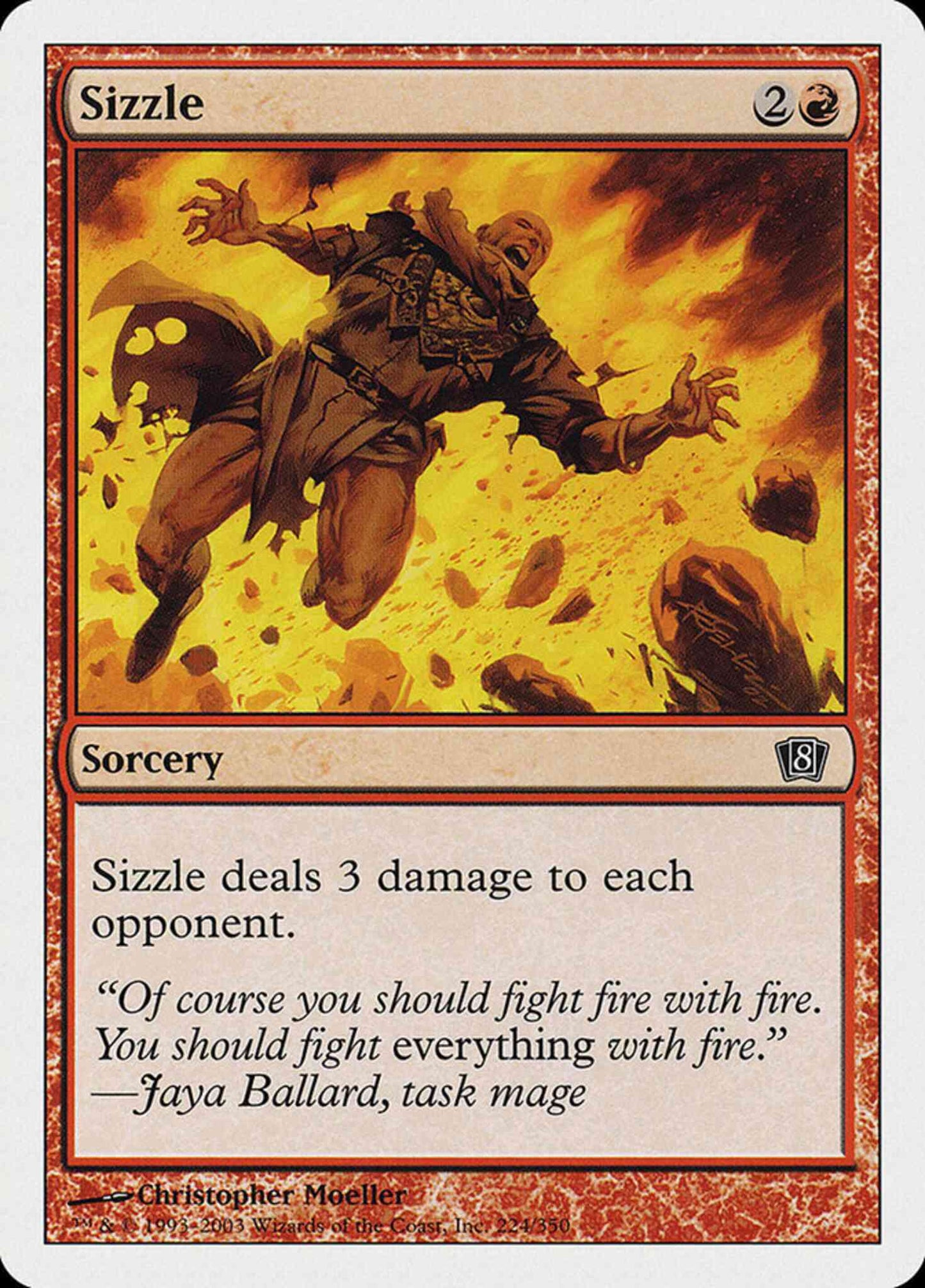 Sizzle [224] [Eighth Edition] [Non-Foil]