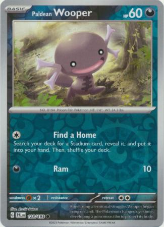 Paldean Wooper - 128/193 - Common [sv02-128] [Reverse Holo]