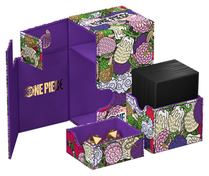 Ultimate Guard Flip'n'Tray Deck Case - 80+ - One Piece - Devil Fruit Pattern