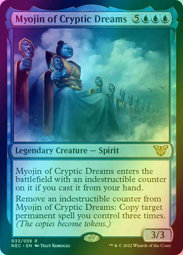 Myojin of Cryptic Dreams [33] [Kamigawa: Neon Dynasty: Commander] [Foil]