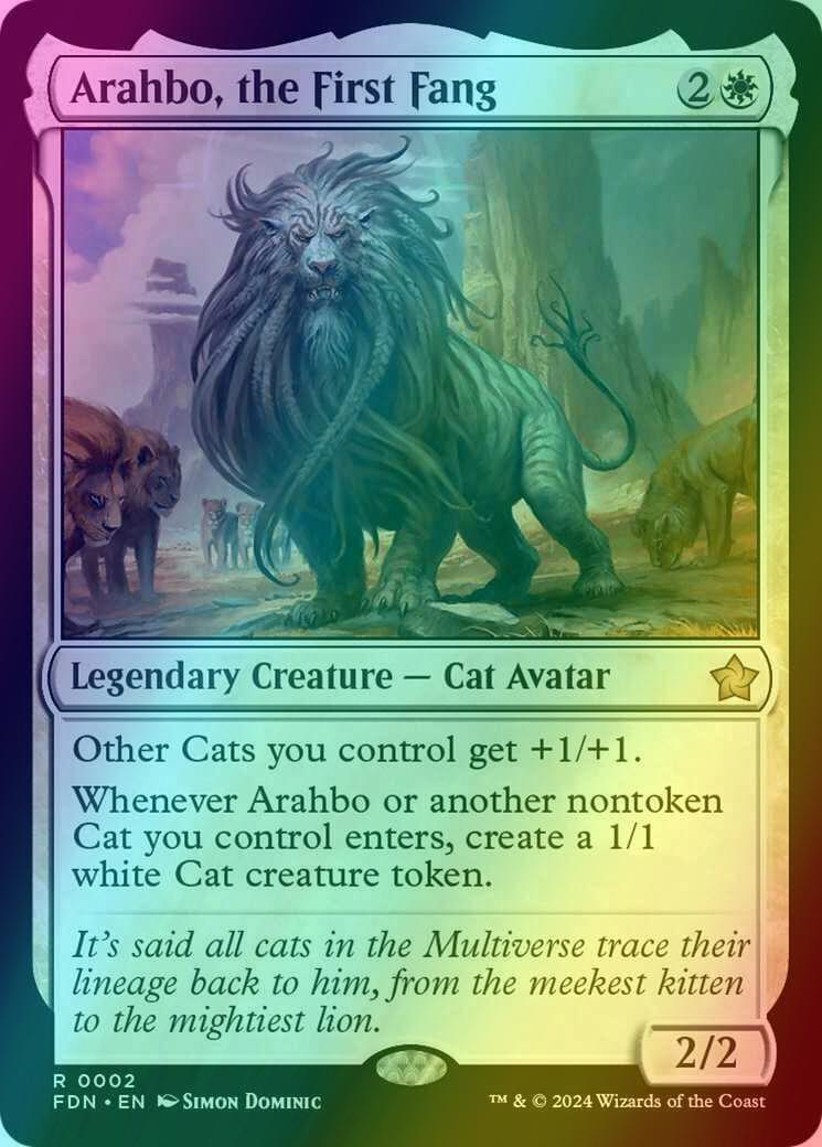 Arahbo, the First Fang [2] [Foundations] [Foil]