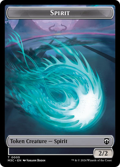 Eldrazi Token (01) // Spirit Token (05) [Modern Horizons 3: Commander: Tokens] [Ripple Foil/Non-Foil]