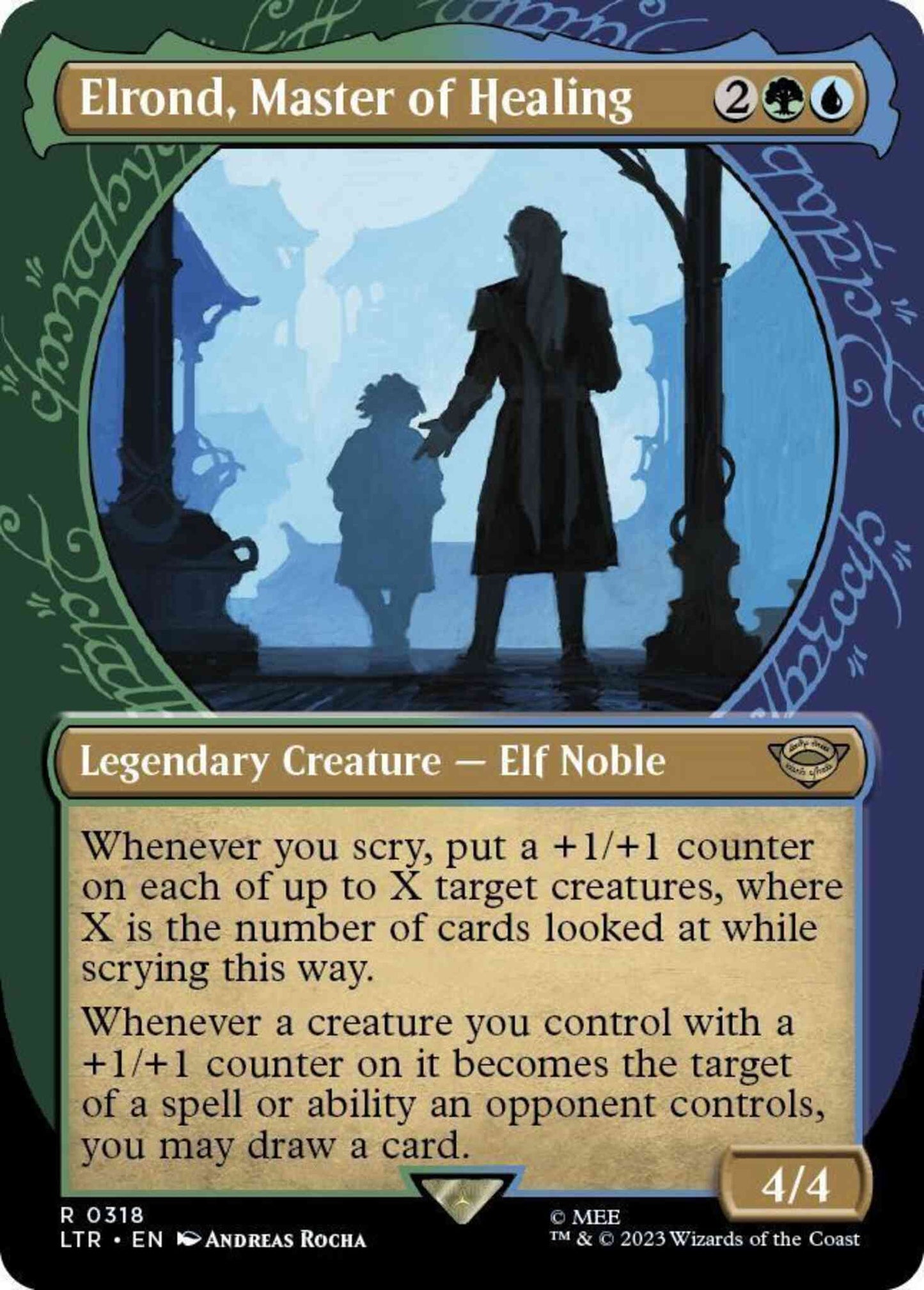 Elrond, Master of Healing [318] [Ring Showcase] [The Lord of the Rings: Tales of Middle-earth] [Non-Foil]