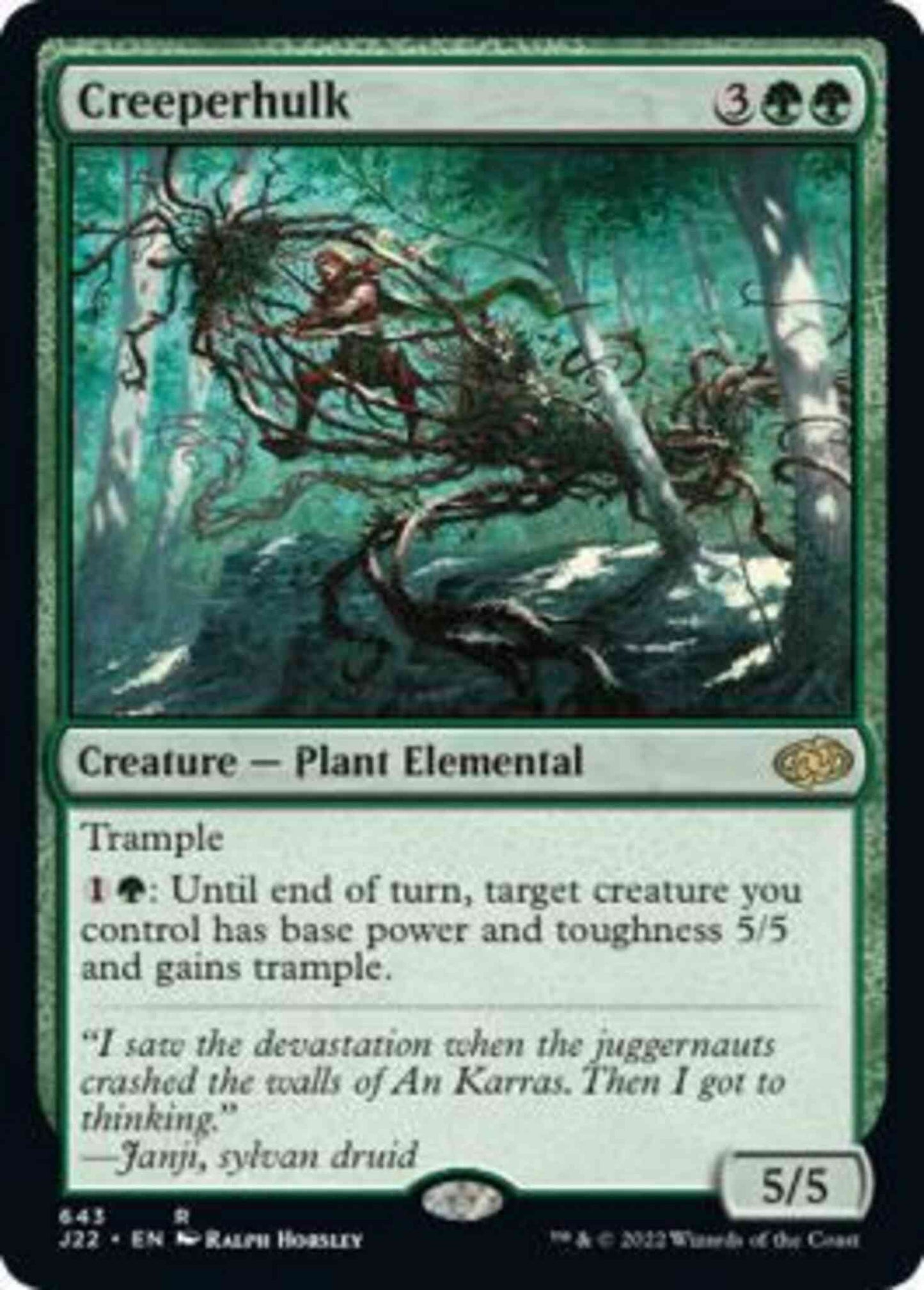 Creeperhulk [643] [Jumpstart 2022] [Non-Foil]