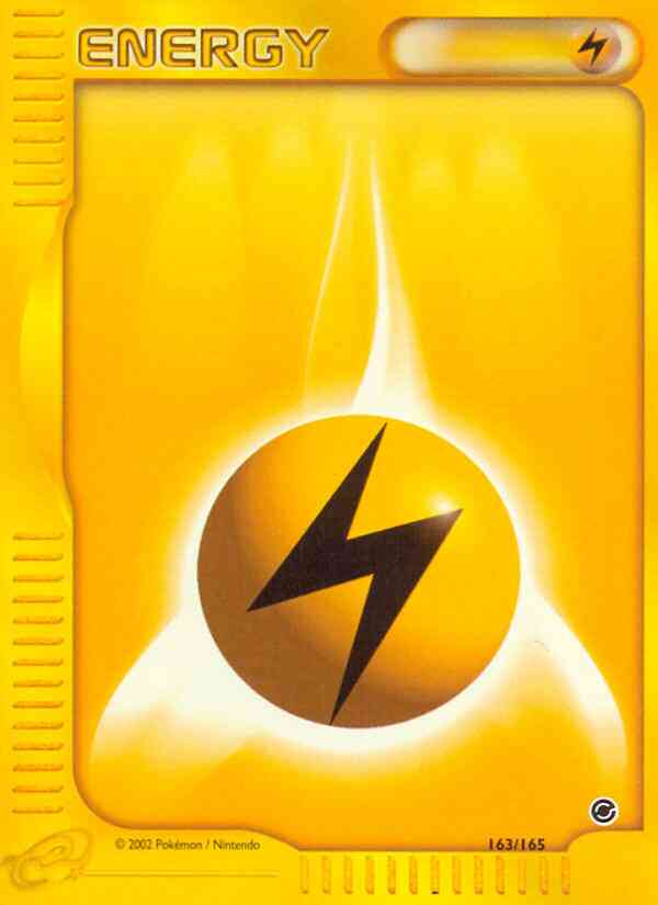 Lightning Energy - 163/165 - Common [ecard1-163] [Non-Holo]