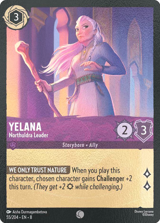Yelana - Northuldra Leader - 55/204 [Reign of Jafar] [Cold Foil]