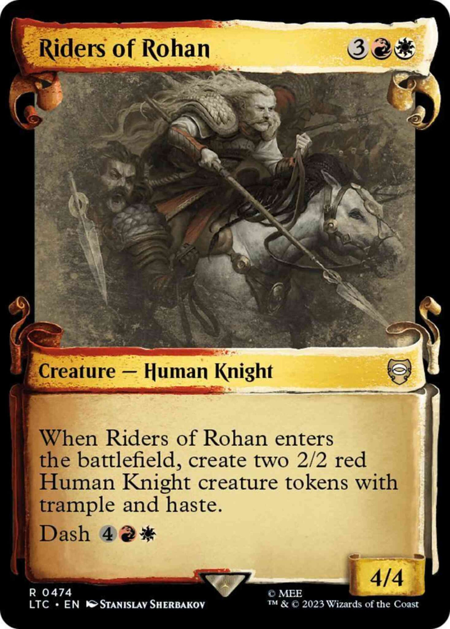 Riders of Rohan [474] [Scrolls Showcase] [The Lord of the Rings: Tales of Middle-earth: Commander] [Non-Foil]