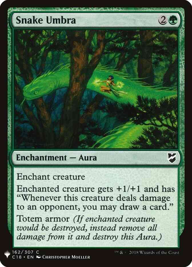 Snake Umbra [C18-162] [The List] [Non-Foil]