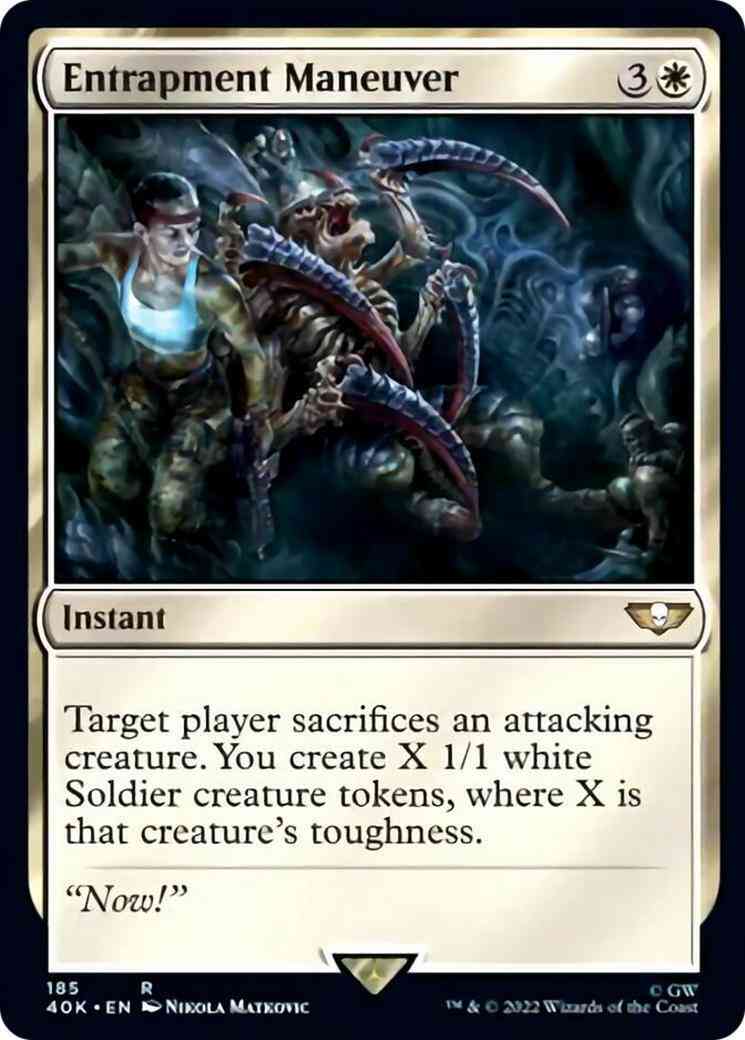 Entrapment Maneuver [185] [Universes Beyond: Warhammer 40,000] [Non-Foil]