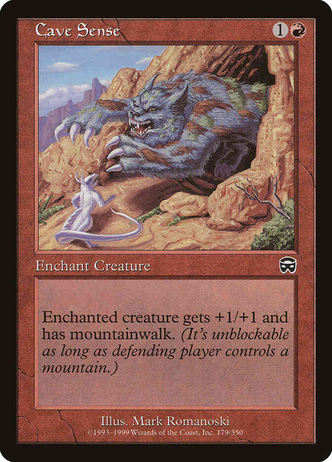 Cave Sense [179] [Mercadian Masques] [Non-Foil]