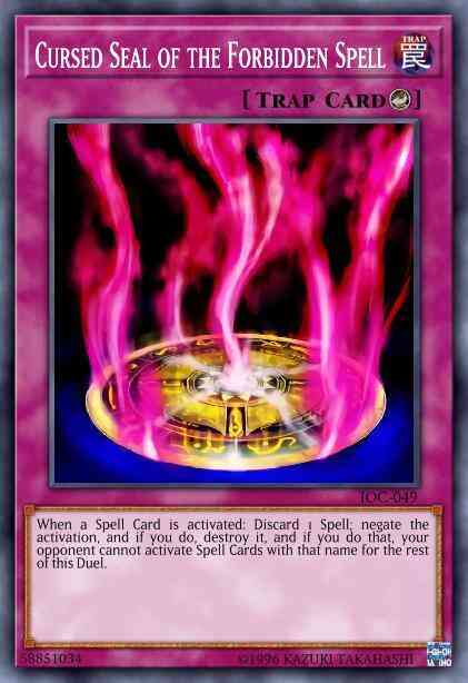 Cursed Seal of the Forbidden Spell - IOC-049 - Common - Unlimited