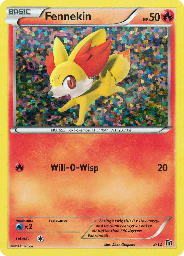 Fennekin - 3/12 - Promo [mcd16-3] [Holo]