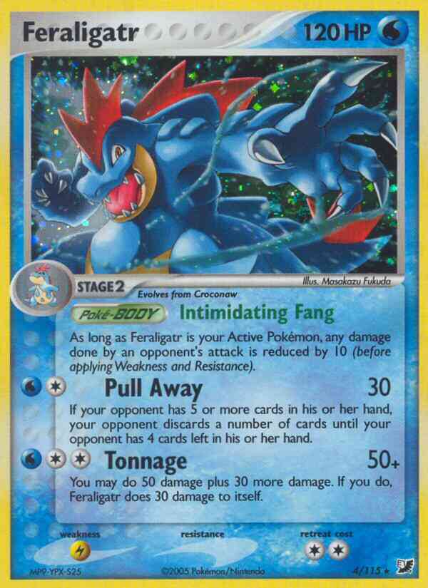 Feraligatr - 4/115 - Rare Holo [ex10-4] [Holo]