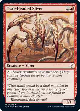 Two-Headed Sliver [197] [Time Spiral Remastered] [Non-Foil]