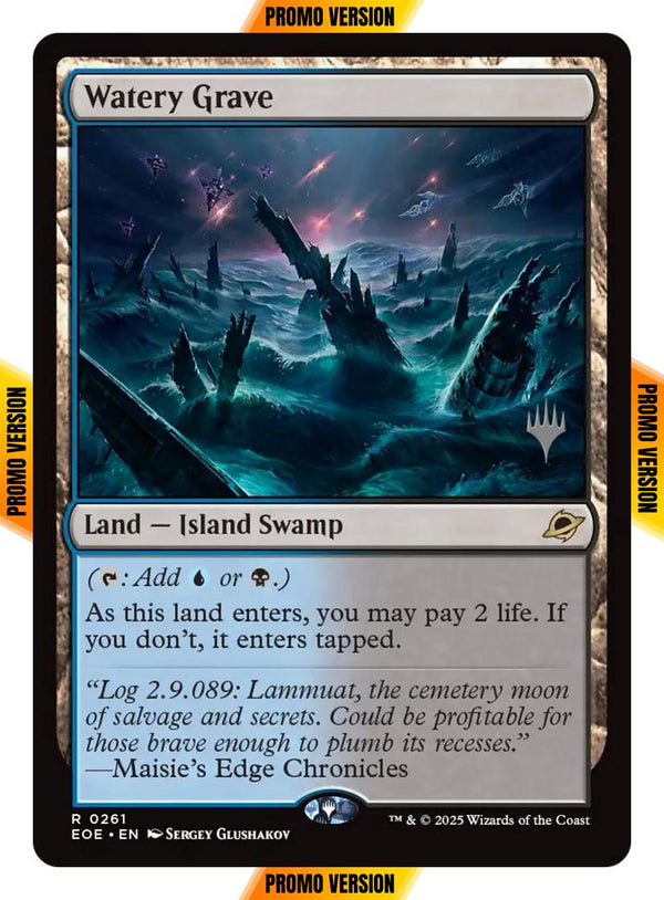 Watery Grave [261p] [Promo Pack] [Edge of Eternities: Promos] [Non-Foil]
