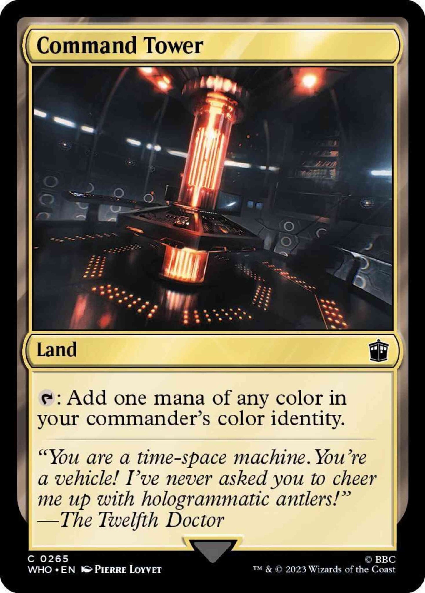 Command Tower [265] [Universes Beyond: Doctor Who] [Non-Foil]