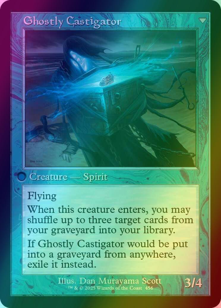 Covetous Castaway // Ghostly Castigator [456] [Retro Frame] [Innistrad Remastered] [Foil]