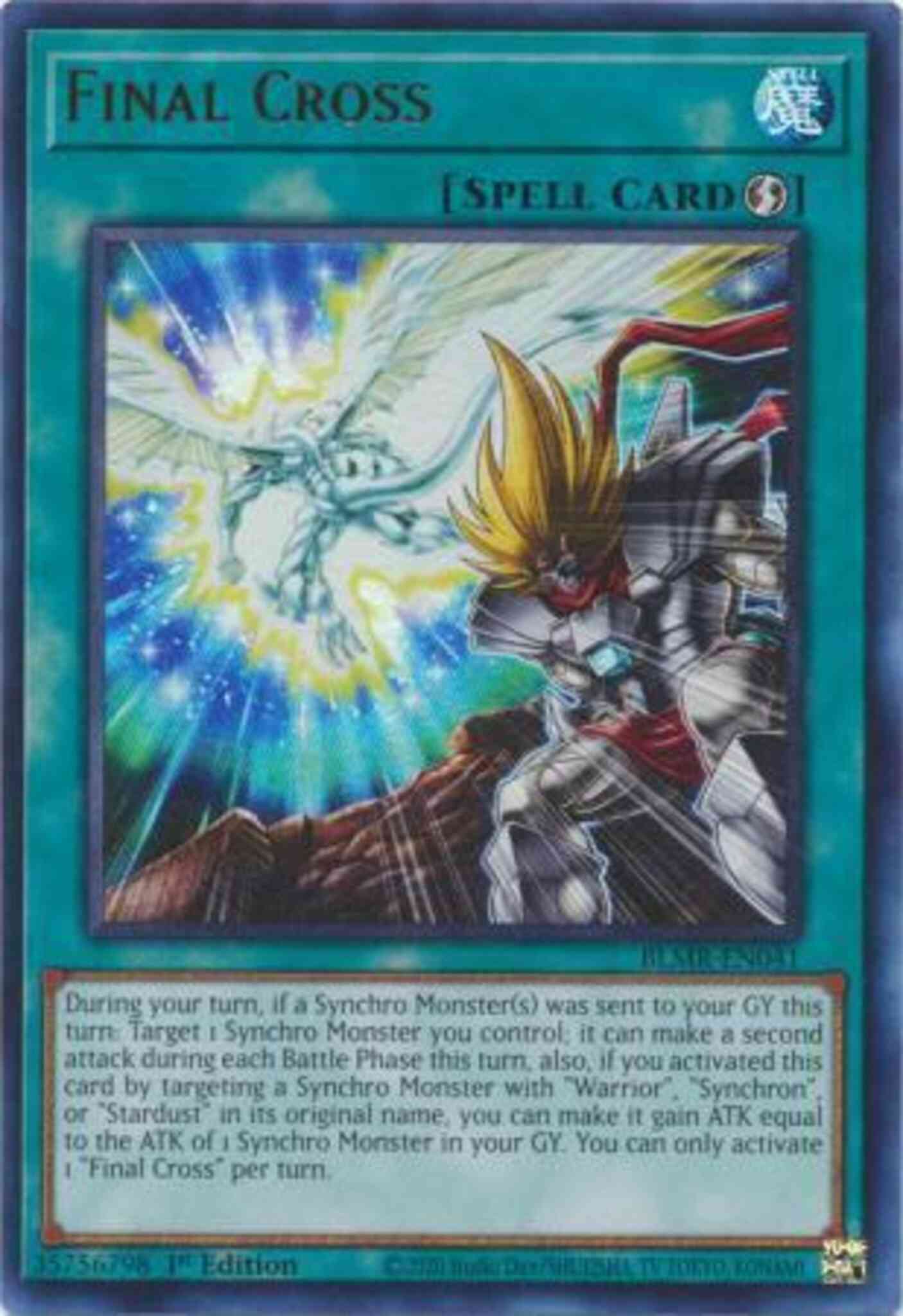 Final Cross - BLMR-EN041 - Ultra Rare - 1st Edition