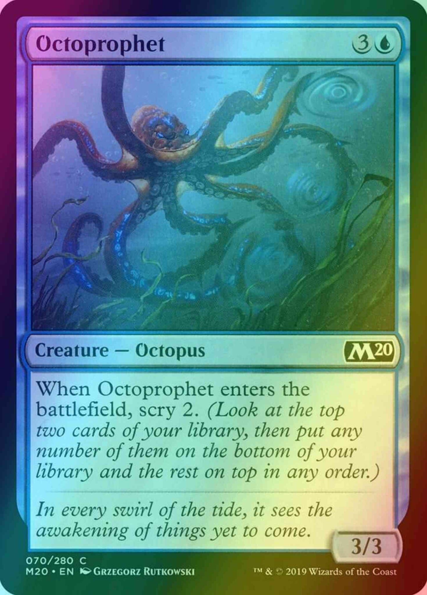 Octoprophet [70] [Core Set 2020] [Foil]