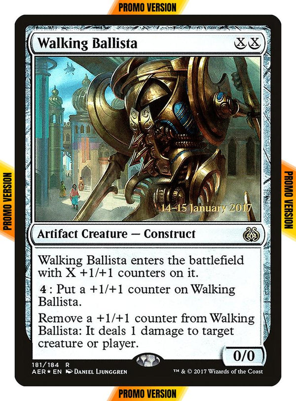 Walking Ballista [181s] [Aether Revolt Promos] [Foil]