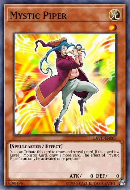 Mystic Piper - EXVC-EN005 - Secret Rare - Unlimited