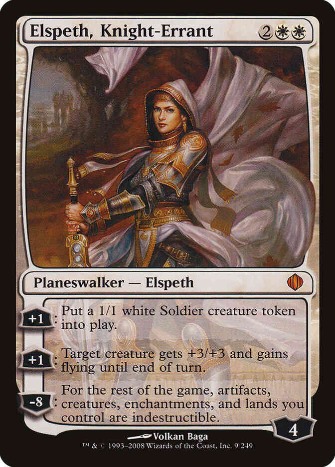 Elspeth, Knight-Errant [9] [Shards Of Alara] [Non-Foil]