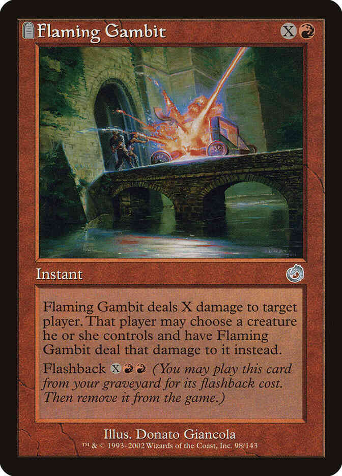 Flaming Gambit [98] [Torment] [Non-Foil]