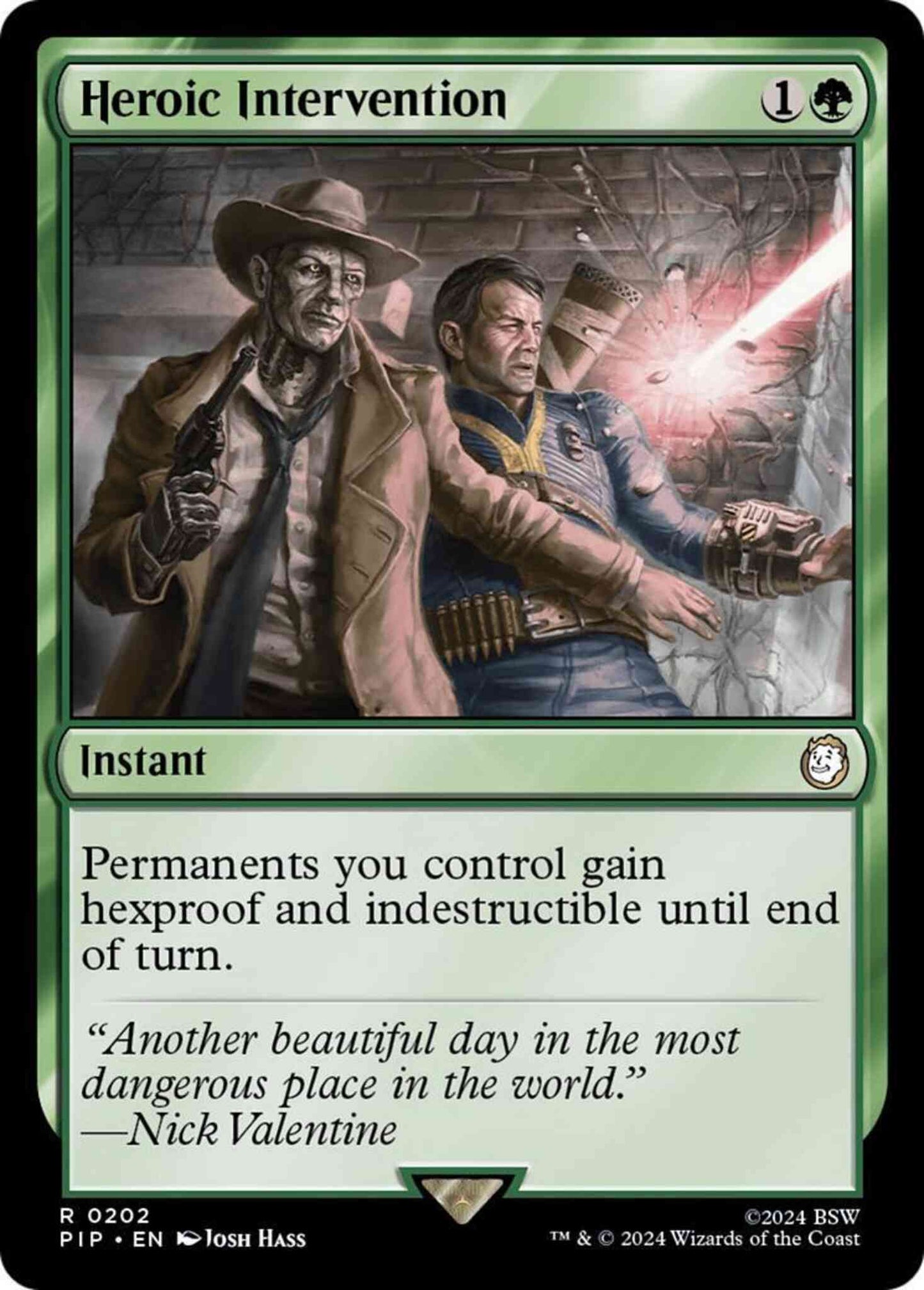 Heroic Intervention [202] [Fallout] [Non-Foil]