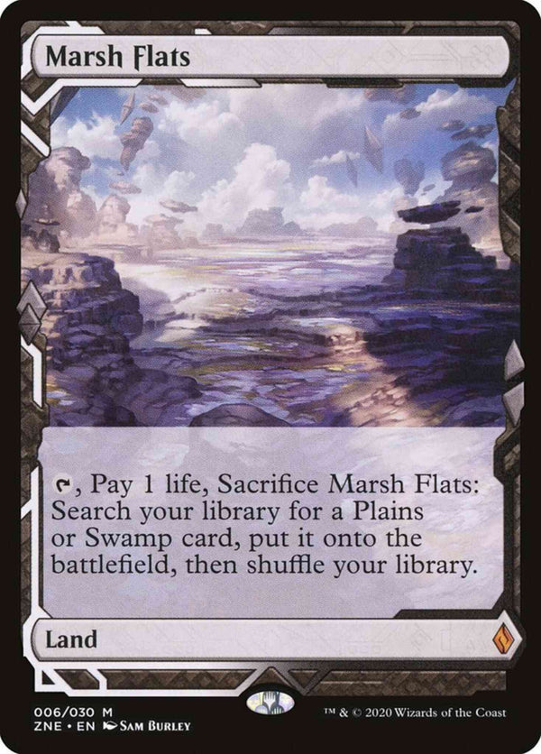 Marsh Flats [6] [Masterpiece Series] [Zendikar Rising Expeditions] [Non-Foil]