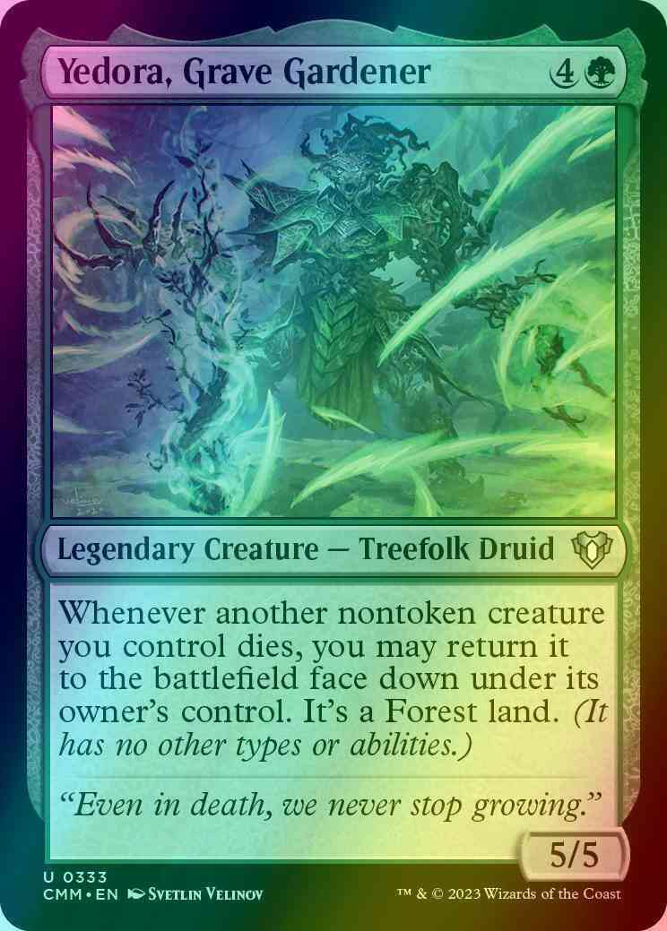 Yedora, Grave Gardener [333] [Commander Masters] [Foil]