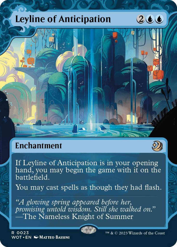 Leyline of Anticipation [23] [Enchanting Tale Showcase] [Wilds of Eldraine: Enchanting Tales] [Non-Foil]