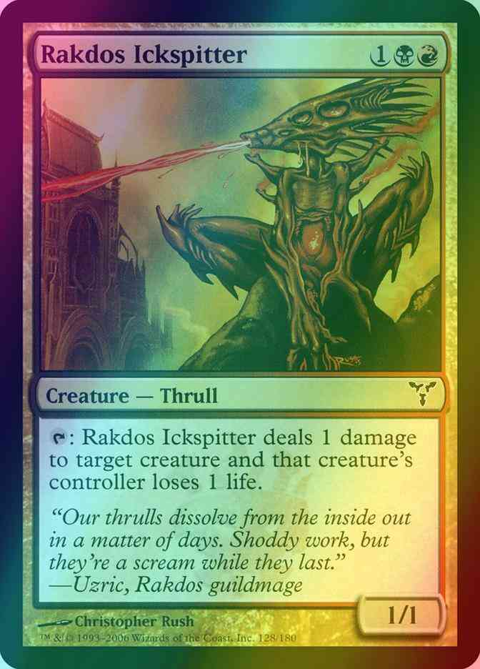 Rakdos Ickspitter [128] [Dissension] [Foil]