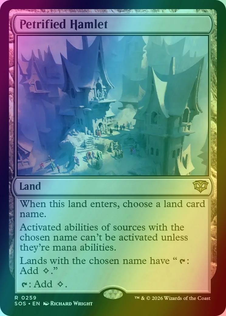 Petrified Hamlet [259] [Secrets of Strixhaven] [Foil]
