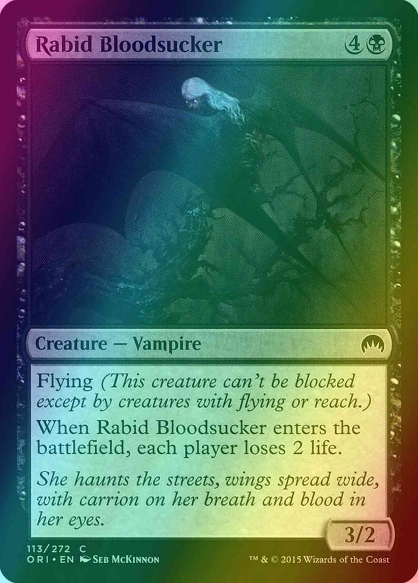 Rabid Bloodsucker [113] [Magic Origins] [Foil]