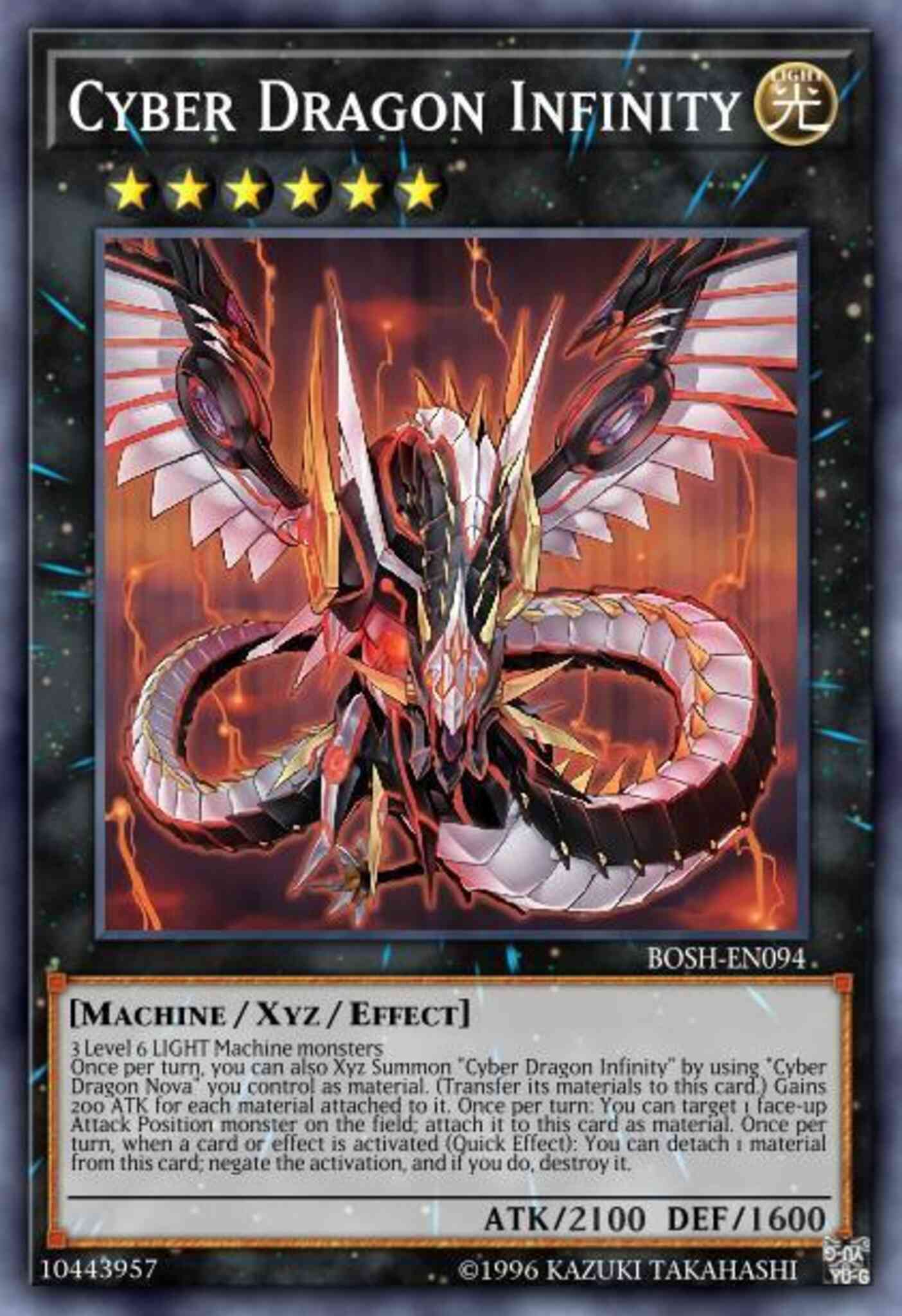 Cyber Dragon Infinity - DUOV-EN059 - Ultra Rare - 1st Edition