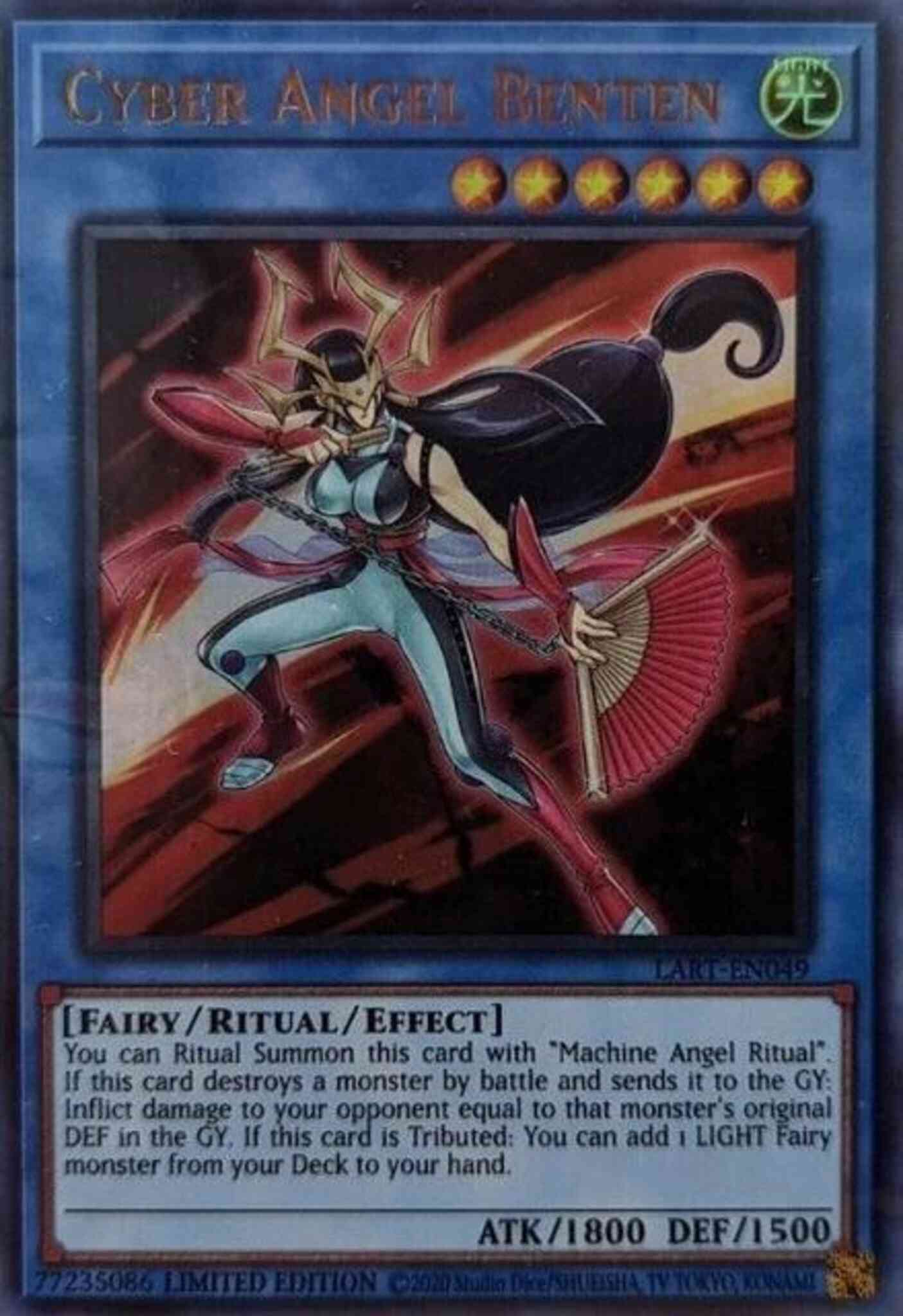 Cyber Angel Benten - LART-EN049 - Ultra Rare - Limited