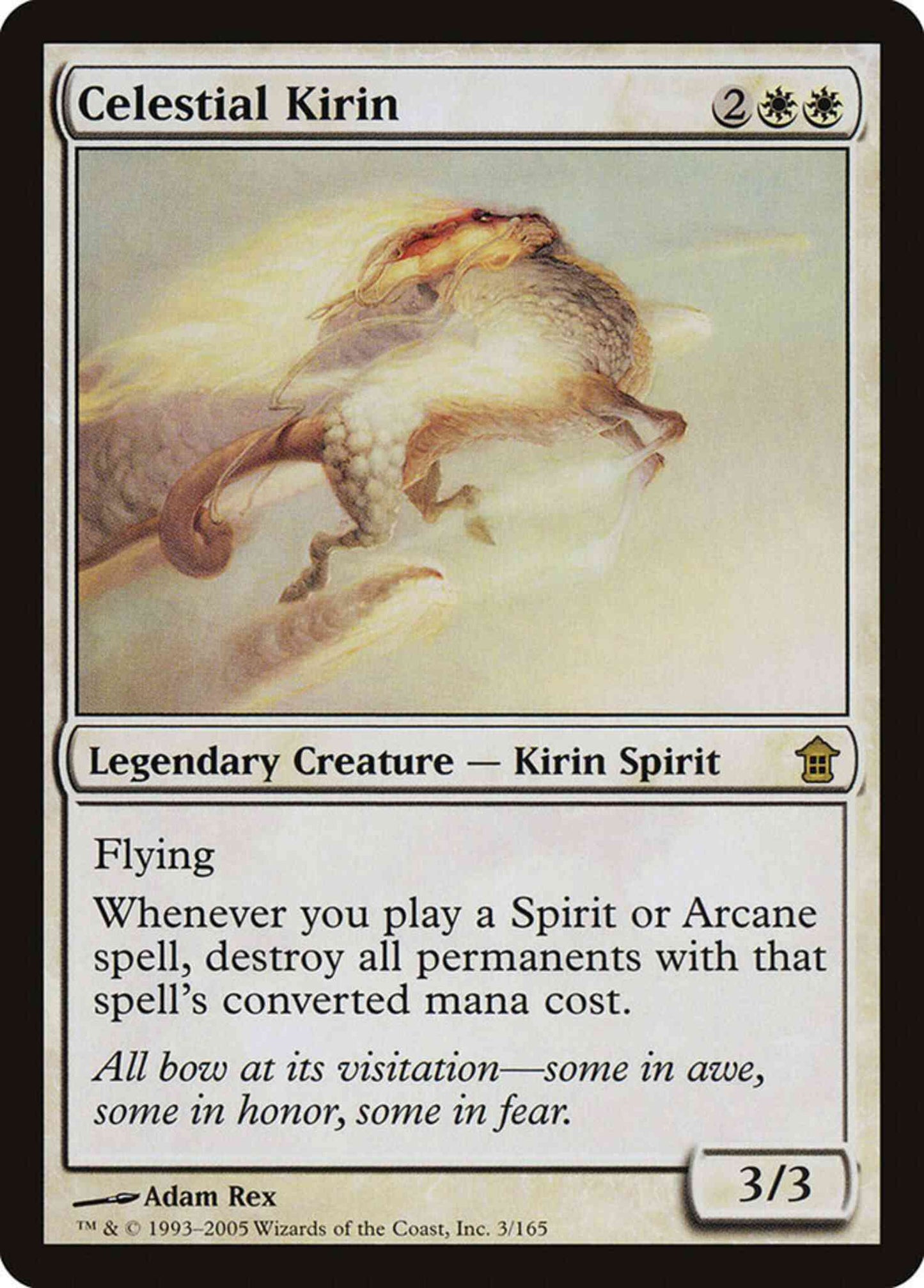Celestial Kirin [3] [Saviors of Kamigawa] [Non-Foil]
