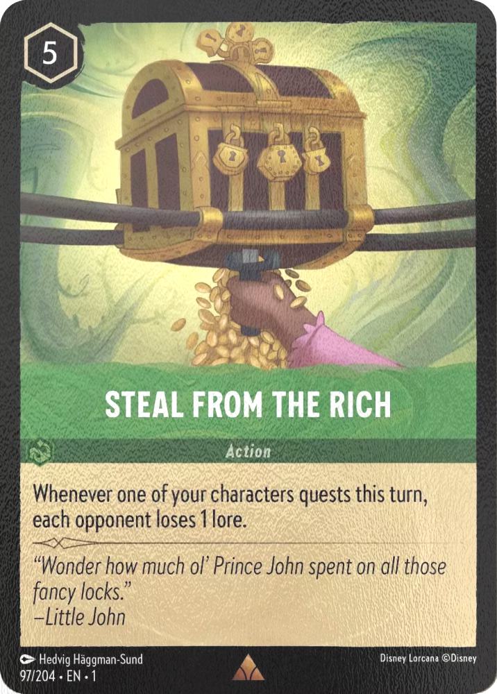 Steal From The Rich - 97/204 [The First Chapter] [Cold Foil]