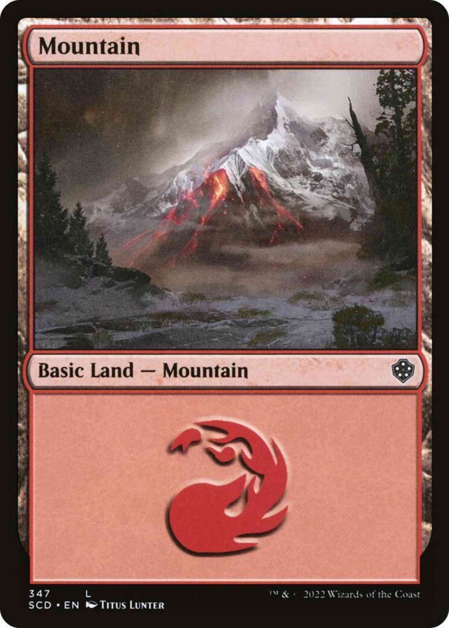 Mountain [347] [Starter Commander Decks] [Non-Foil]
