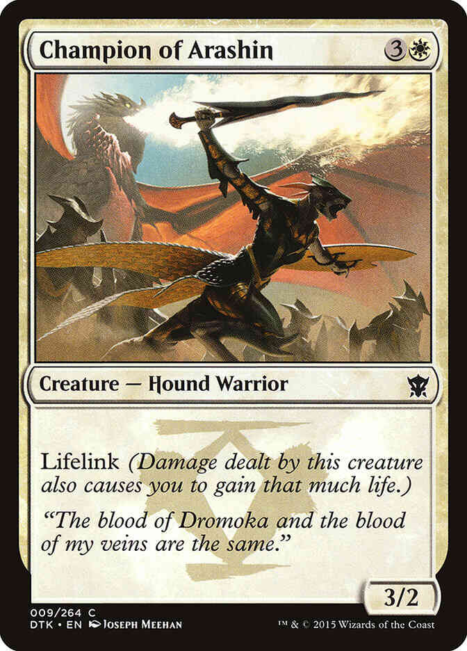 Champion of Arashin [9] [Dragons Of Tarkir] [Non-Foil]