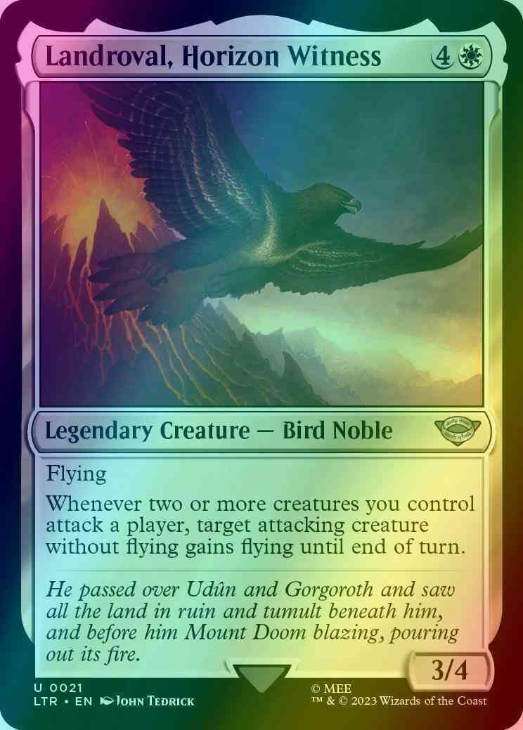 Landroval, Horizon Witness [21] [The Lord of the Rings: Tales of Middle-earth] [Foil]