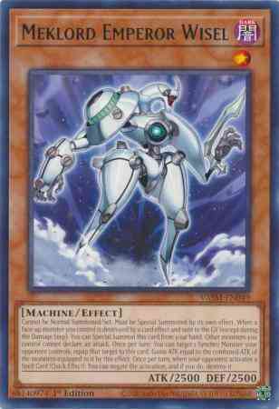 Meklord Emperor Wisel - VASM-EN049 - Rare - 1st Edition